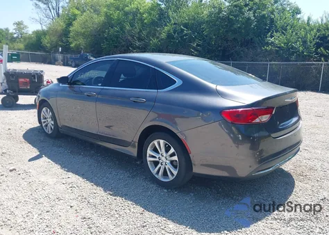 2015 Chrysler 200 Limited from USA, damaged, VIN 1C3CCCAB0FN731016